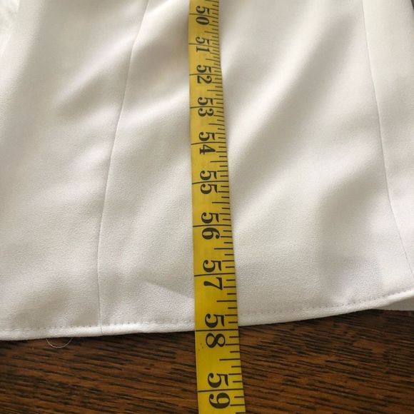 Vintage Watters and Watters Elegant White Crepe Gown - Picture 13 of 13